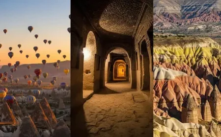 Kapadokya’ya hafta sonu: balon turu ve yer altı şehirleri