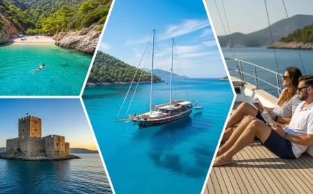 Hafta Sonu Mavi Tur Rotaları: Bodrum, Fethiye, Göcek